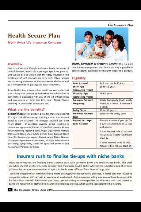THE INSURANCE TIMES