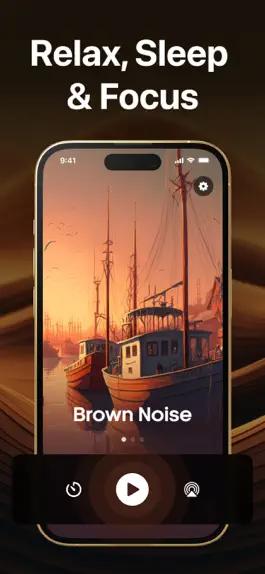 Game screenshot Brown Noise for Sleep apk