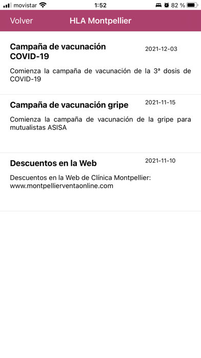 Clínica Montpellier Screenshot