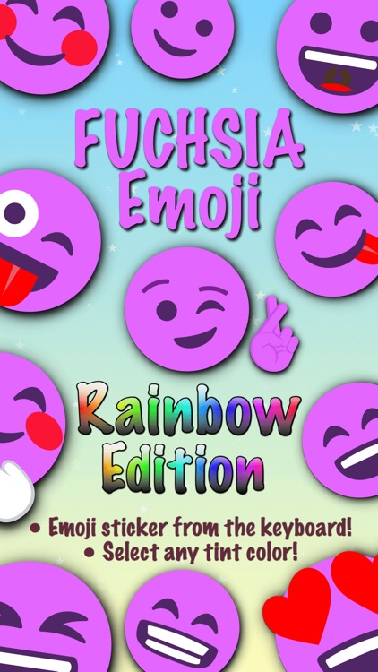 FUCHSIA Emoji • Stickers