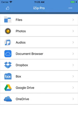 IZip Pro -Zip Unzip Unrar Tool iPhone Ekran Görüntüsü 1