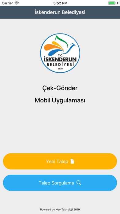 İskenderun Çek Gönder Screenshot