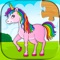 Dragons, Unicorns, Pirates - it’s an easy jigsaw puzzle game for kids who are expected to put together cartoon puzzle pictures and pop balloons, all accompanied by jolly music