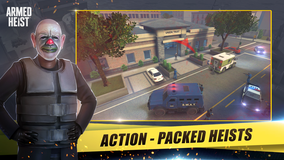 #1. Armed Heist: Shooting Games (iOS) 来自: SOZAP