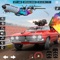 In Car dashing game client partake in the car shooting in uncontrollable anger race game