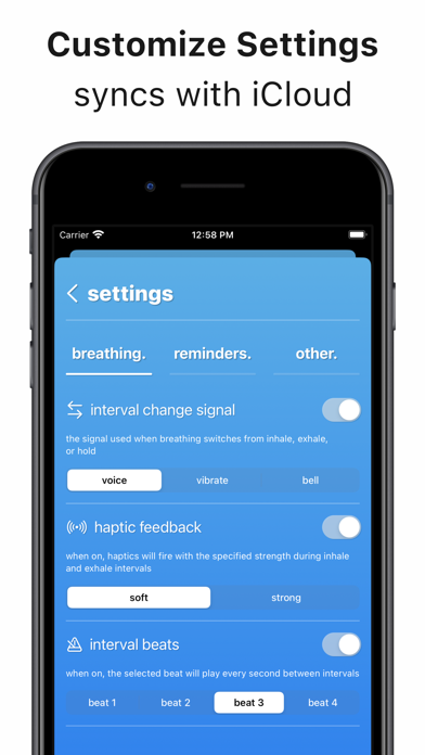 iBreathe – Relax and Breathe Screenshot