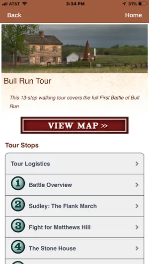 Bull Run Battle App screenshot 3