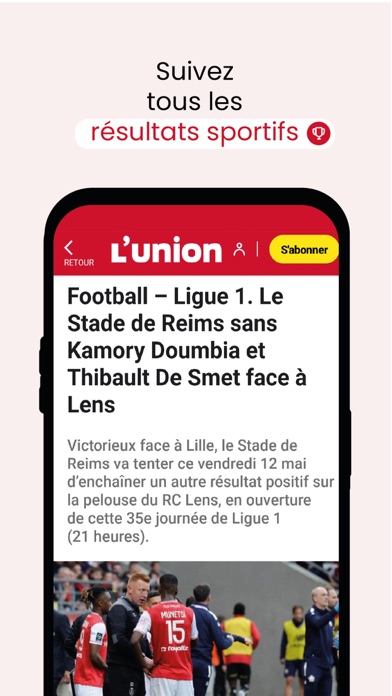 L'union: Information en direct Screenshot