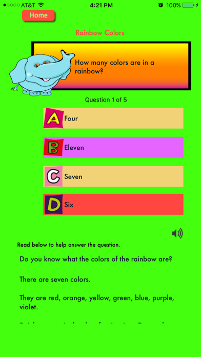 Screenshot #3 pour Super Reader - Kindergarten