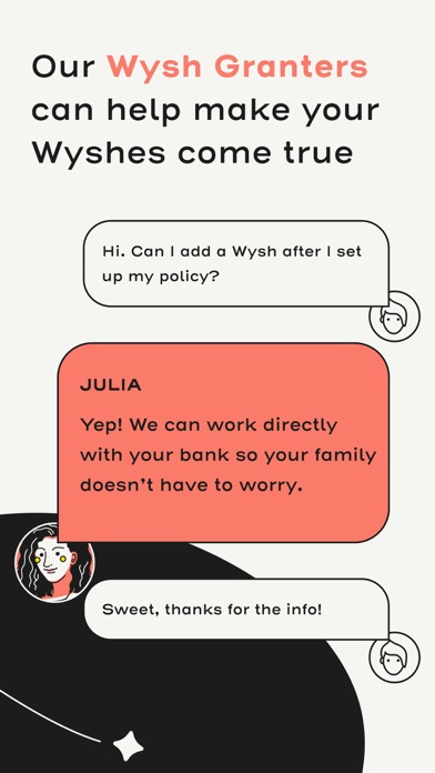 Wysh: Financial Protection Screenshot