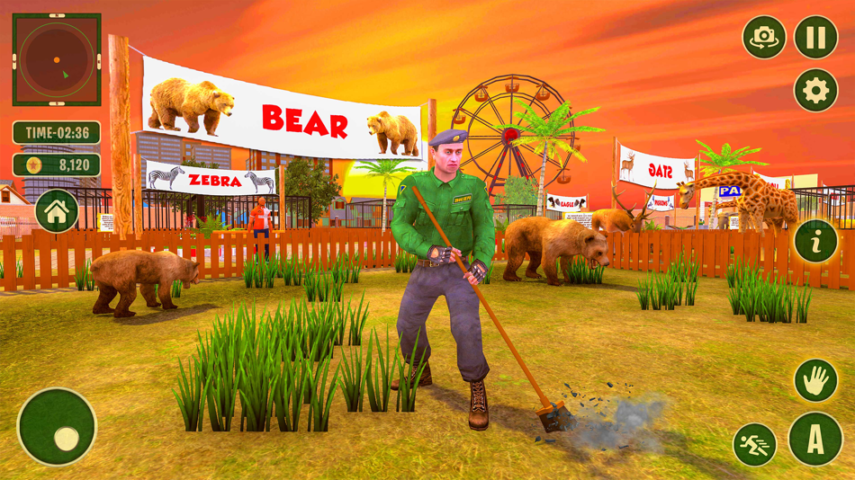 #2. Virtual Zookeeper Simulator (iOS) Bởi: Abdur Rafay
