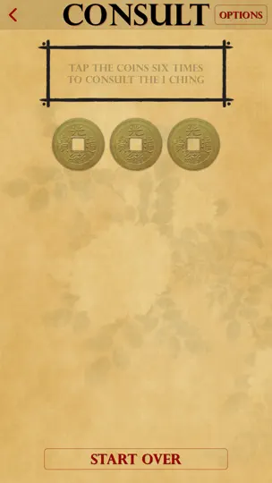 Capture d'écran de I Ching: Book Of Changes sur iPhone 7