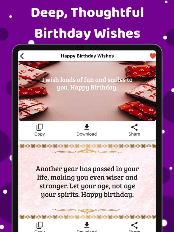 Birthday Wishes, Text Messagesのおすすめ画像2