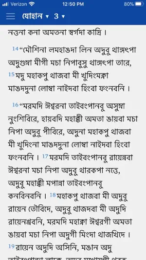 Manipuri Bible screenshot 2