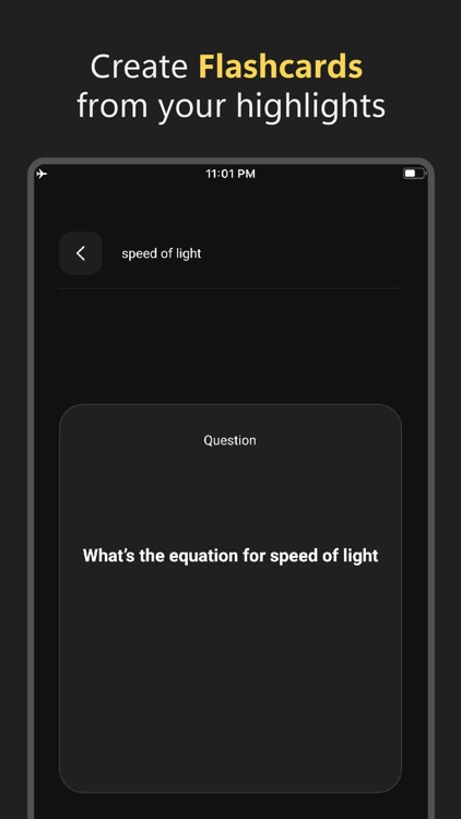 Highlighter & flash card maker screenshot-3