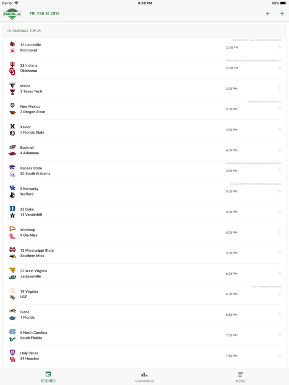 Screenshot #4 pour D1 Baseball