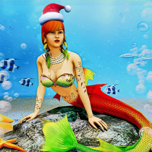 Princess Mermaid Simulator 3D Icon