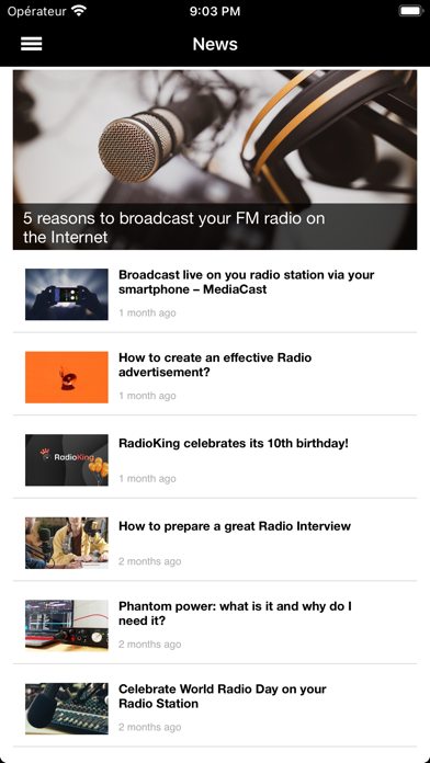 OVM Radio Screenshot