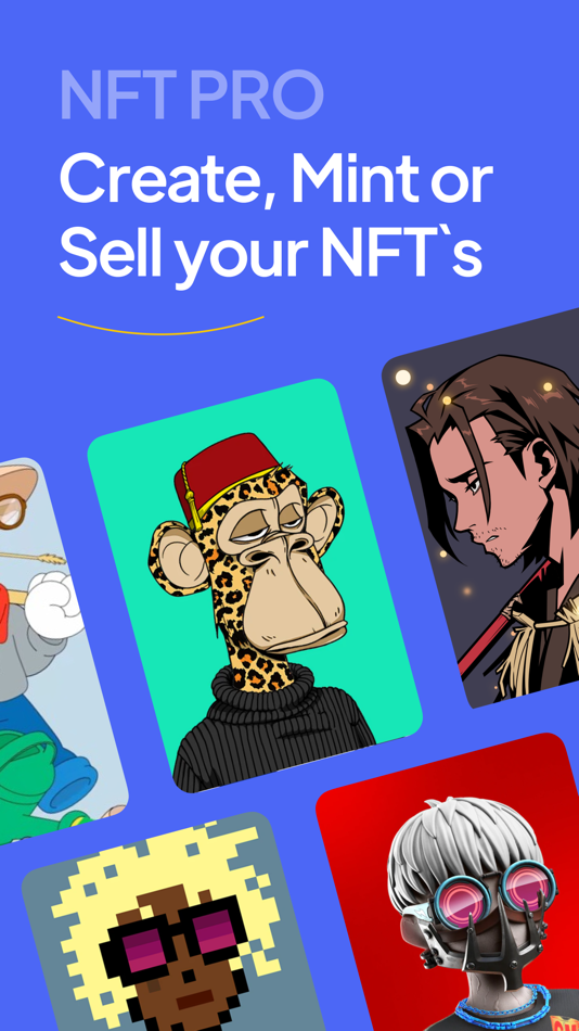#1. NFT Creator - Art Maker & Mint (iOS) 由: 6Hive OU