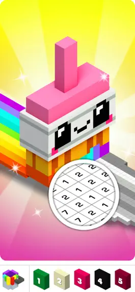 Game screenshot Voxly: Color By Number apk