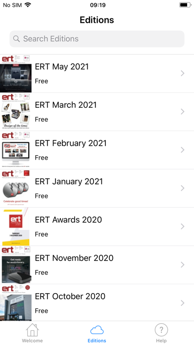ERT Magazine Screenshot