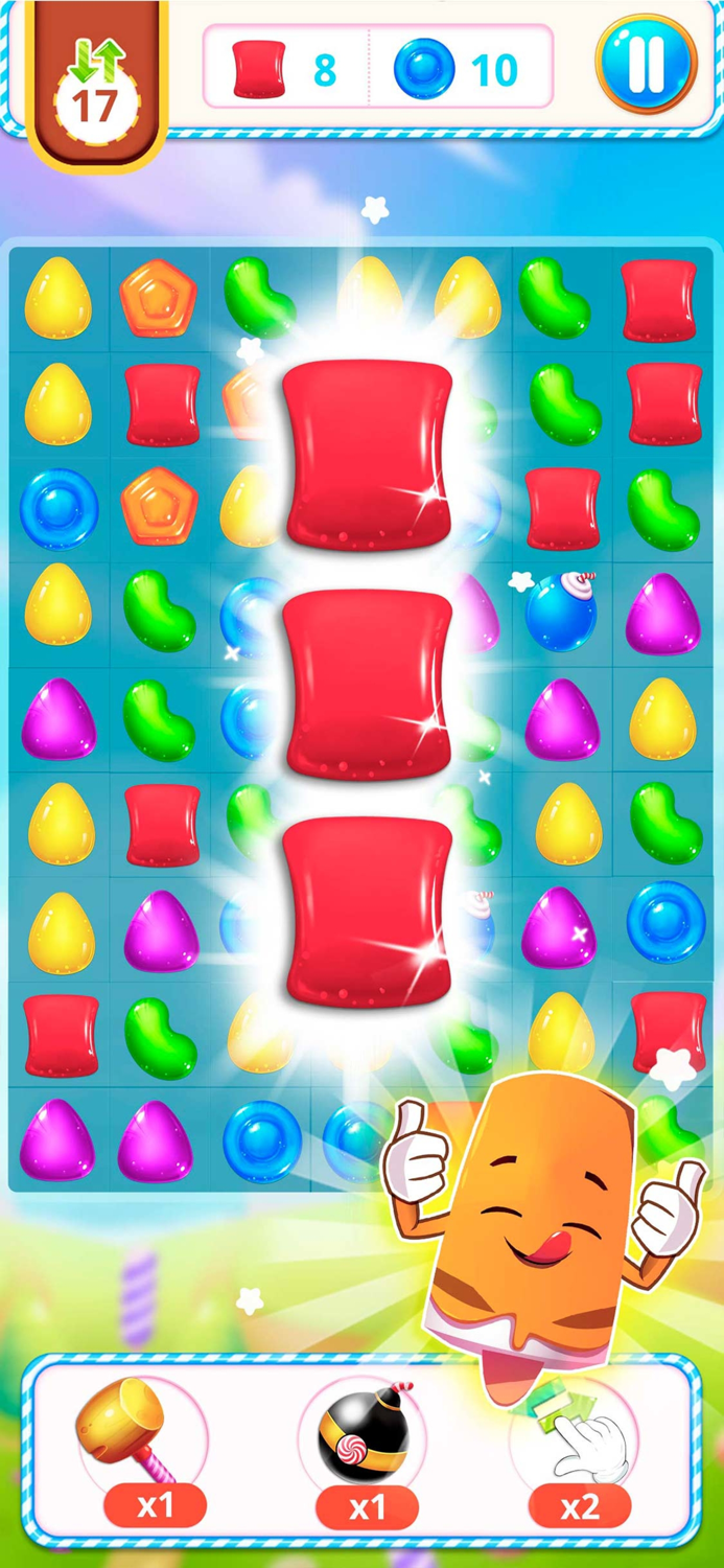 Lollipop World  match 3 mania