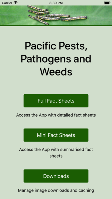 Pacific Pests Pathogens Weeds Screenshot