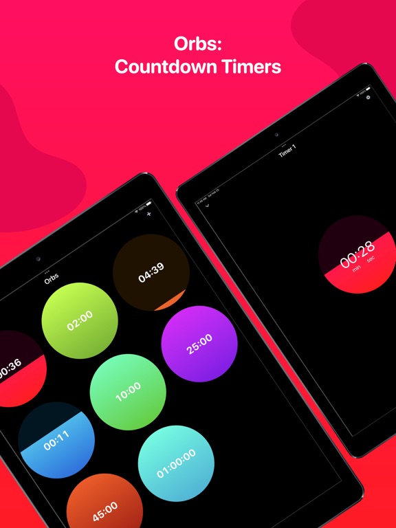 Screenshot #1 for Countdown Timers Widget: Orbs