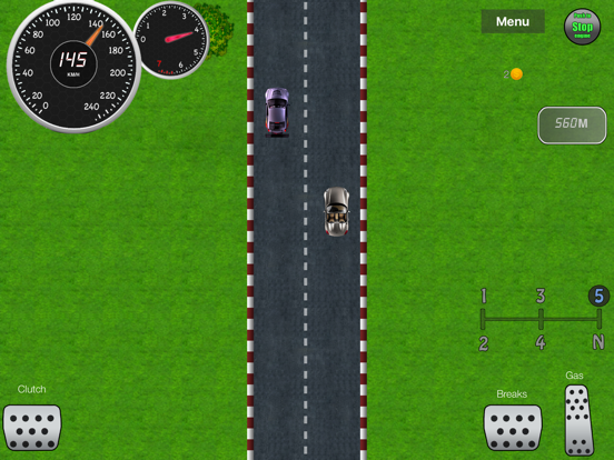 Car Manual Shift 2 - Racing iPad app afbeelding 1