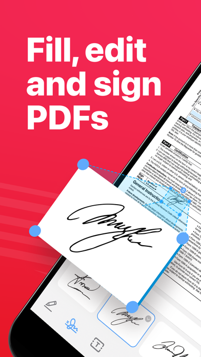 Screenshot #1 pour PDF Fill & Sign. Scanner App