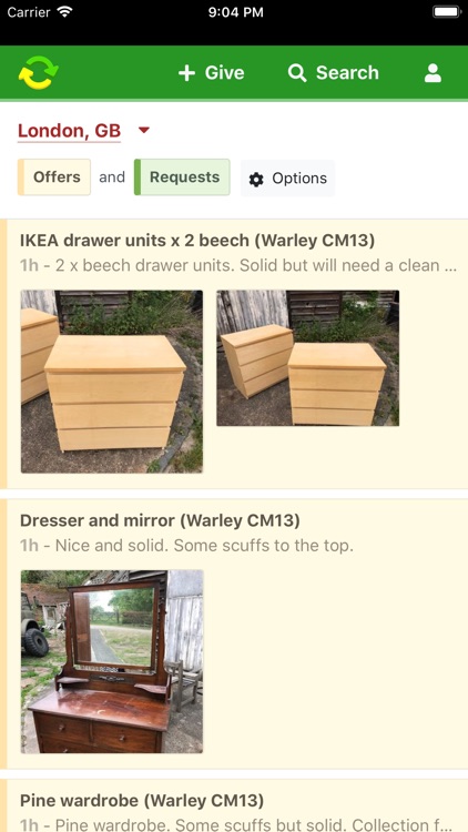 Trash Nothing + Freecycle