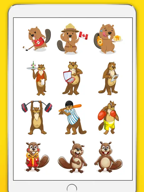 Beavers Stickers