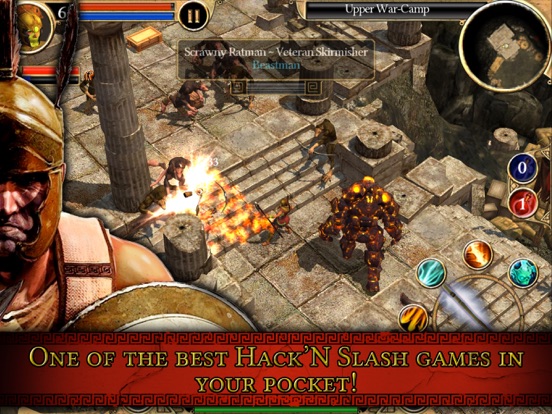 Titan Quest HD iPad app afbeelding 1