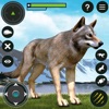 オオカミ シミュレーター アニマル ゲーム 3D