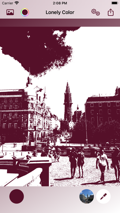 LONELY COLOR - Camera & Filter Screenshot