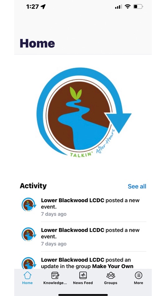 #1. Talkin' After Hours (iOS) 由: Lower Blackwood Land Conservation District Committee