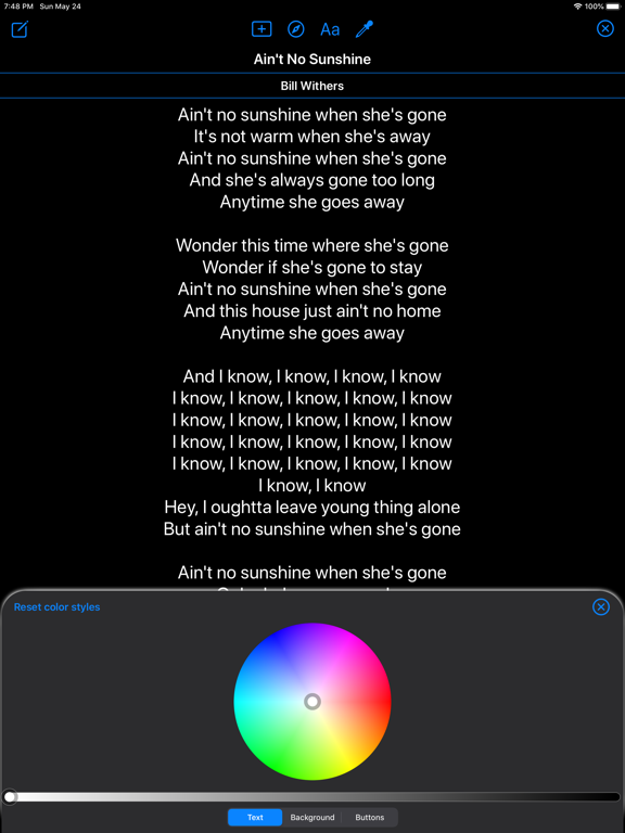 Screenshot #5 pour Julia Lyrics