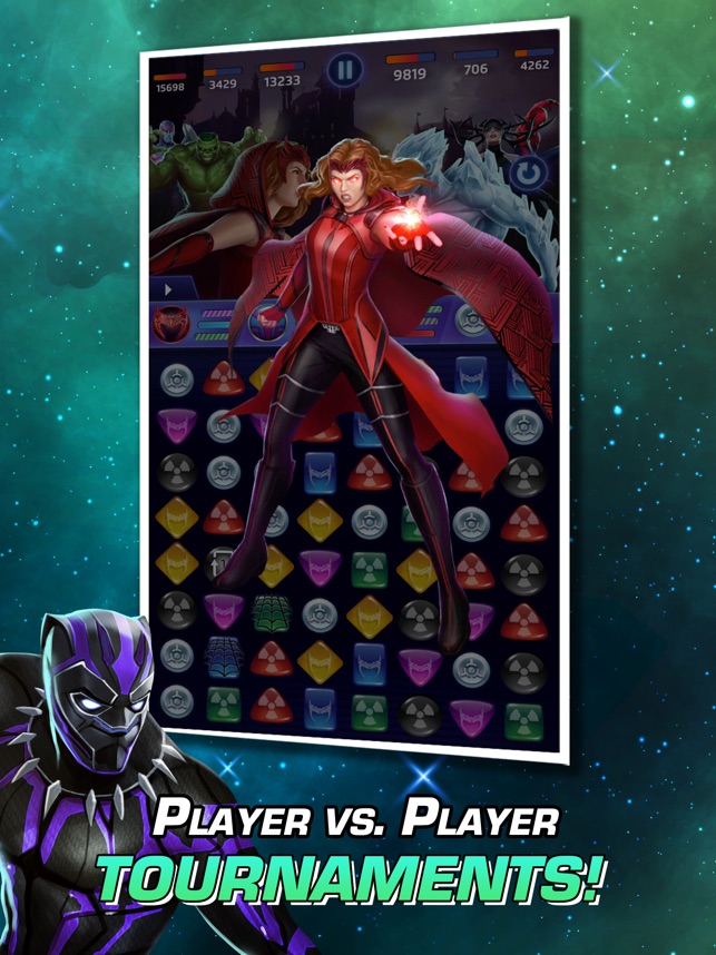 Midnight Suns take over MARVEL Puzzle Quest - 505 Go Inc.