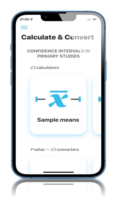 INTVL - Medical statistics Screenshot