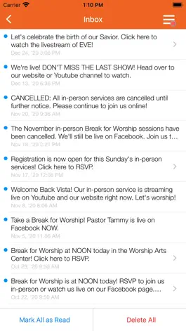 Game screenshot Vista Community Church App apk
