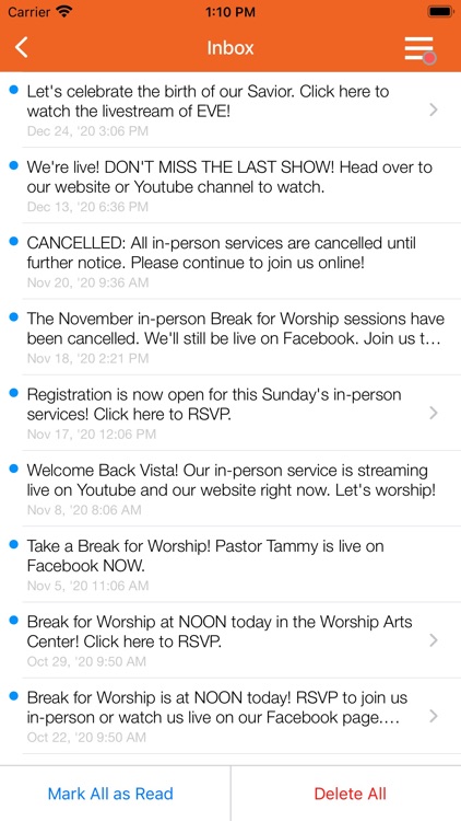 Vista Community Church App