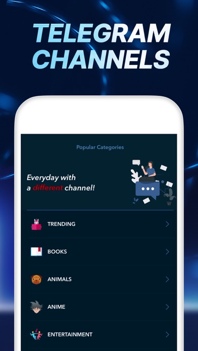 Channels & Tools for Telegram Screenshot