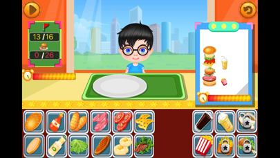 Hamburger Cooking Food Shop Screenshot