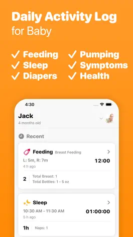 Game screenshot Baby Tracker - Sprout mod apk