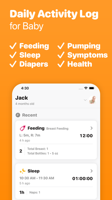 Baby Tracker • Screenshot