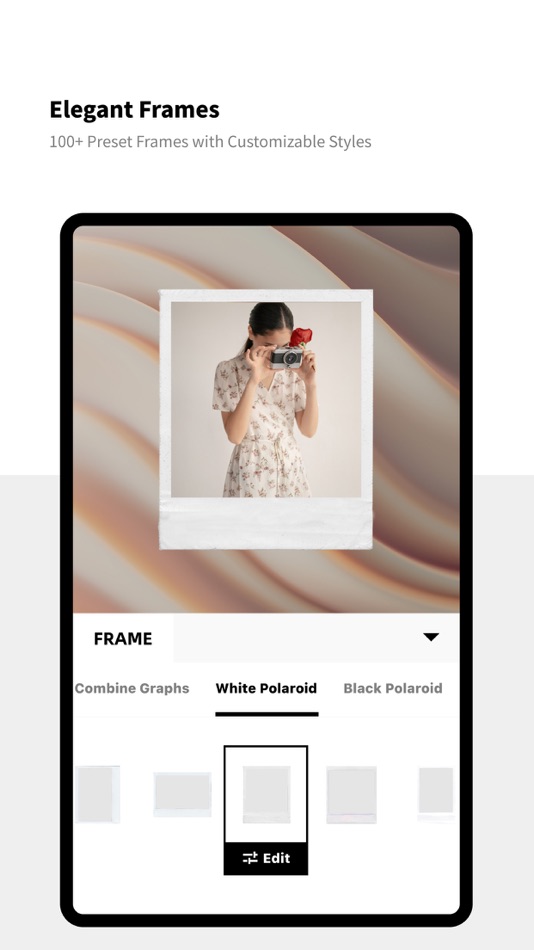 #3. BKGD: Photo Frames&Backgrounds (iOS) 由: 帕哈尔丁 帕力万