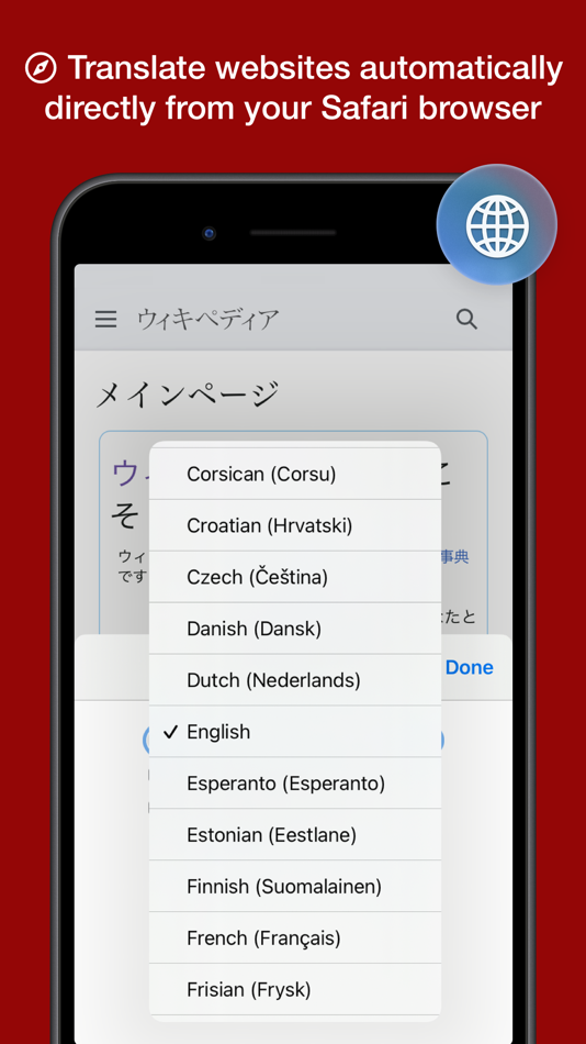 #5. Tap Translate • Offline travel (iOS) Podle: Denk Alexandru