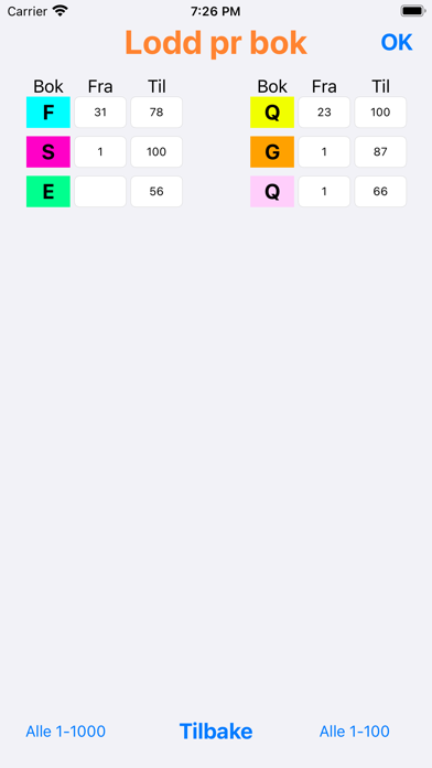 Screenshot #3 pour Loddtrekning