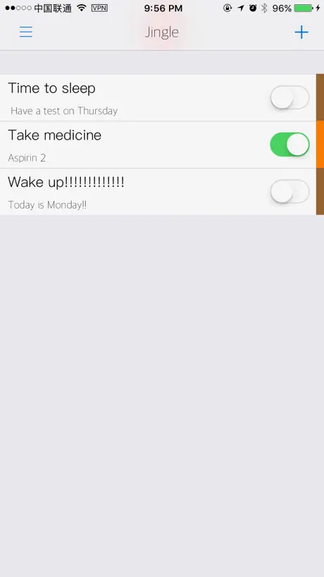 Jingle-Custom reminders!