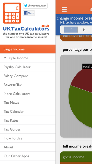 UK Tax Calculators 2024-2025 Screenshot